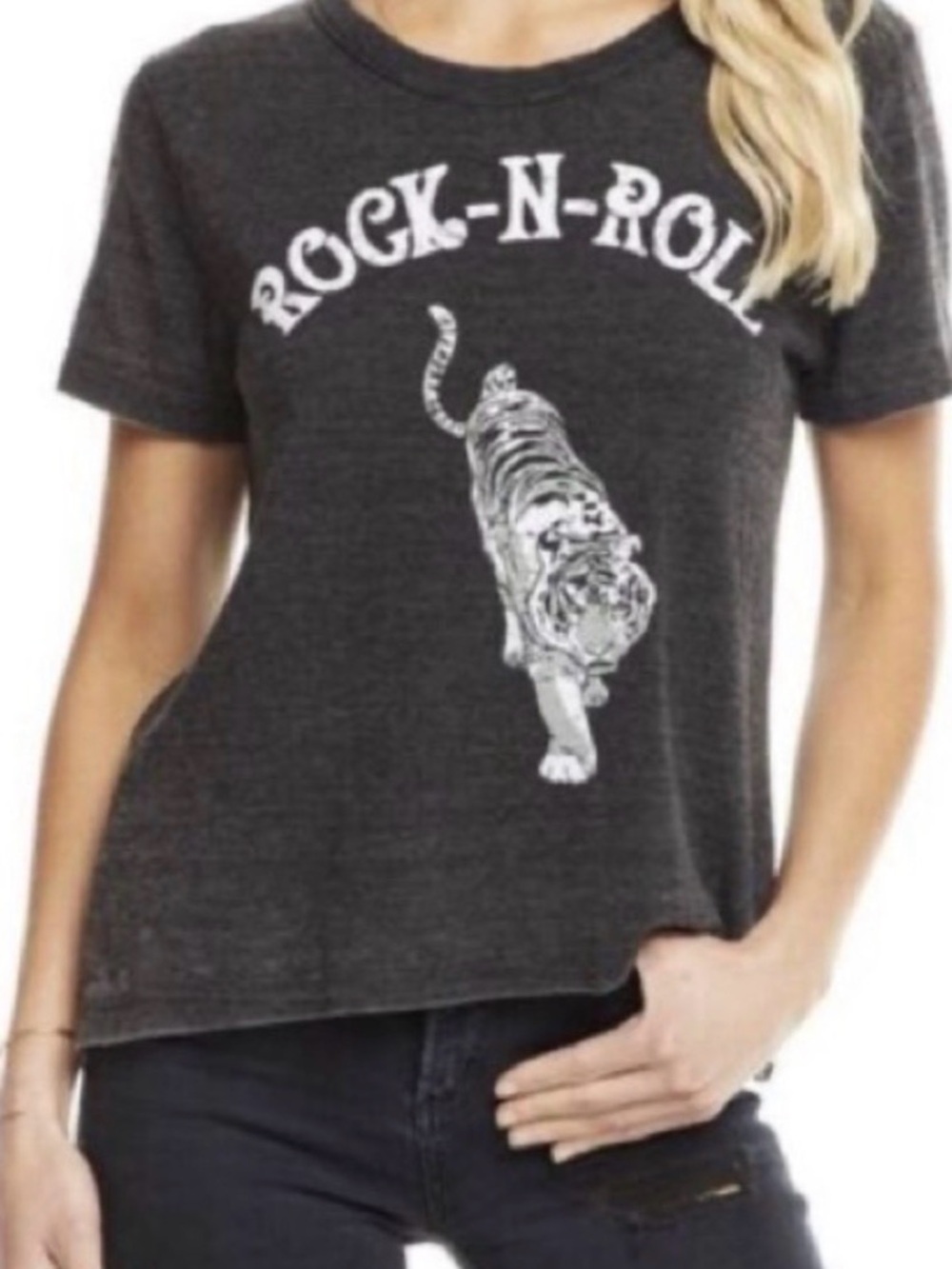 CHASER Rock-N-Roll Tiger Graphic Tee